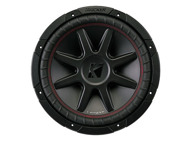 Kicker 43CVR122 - CompVR subwoofer 12", 400/800W RMS/Max, 2 ohm DVC 